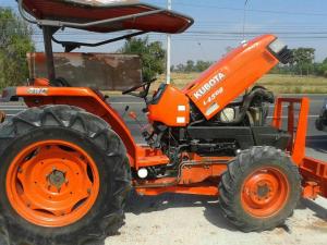 ขายรถไถ kubota4508 สภาพพร้มใช้งาน เครื่องดีระบบใช้งานปกติ ยางดี อุปกรณ์ผานหลัง พร้อมใบดัน สภาพพร้อมใช้งาน