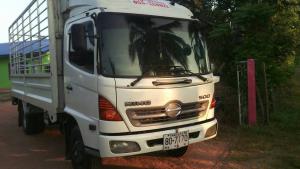 ขาย6ล้อ HINO MEGA150 ซีรีซ์500 ปี53 พร้อมคอกบรรทุก แชชซีสวยเครื่องดี เอกสารเล่มทะเบียนพร้อม วิ่งใช้งานน้อย