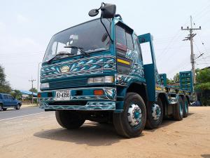 ขาย12ล้อ HINO FM3M240สโลว์เดิม หางไฮดรอลิกซ์ขึ้น320แชชซีสวยเครื่องดีทะเบียนเต็ม ติดGPS 