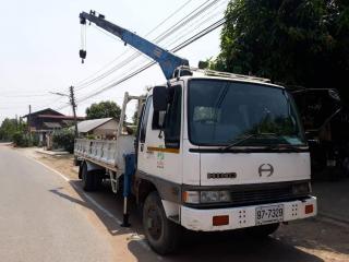 ขาย6ล้อเครนHINO FD3H195แรง ยาง8.25R16 เครน3.5ตัน4ปอก แชชซีสวยสภาพพร้อมทำงาน