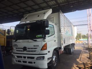 ขาย10ล้อ1เพลา ยาว7.50 HINO MEGA212แรงปี50 แชชซีสวยเครื่องเดิม เอกสารครบ