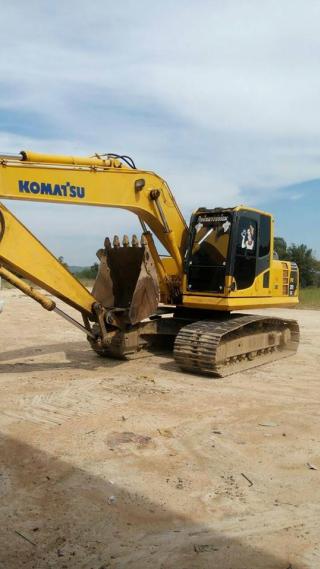 ขายรถขุดแบ็คโค KOMATSU PC160-8 ทำงานหมื่นชม. บูมสวย เฟรมสวย เครื่องเดิมสภาพสวยพร้อมลงงาน 