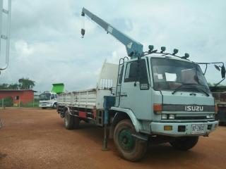 ขาย Isuzu ร๊อคกี้ 195 แรง ติดเครน 5 t 3 ปอก 