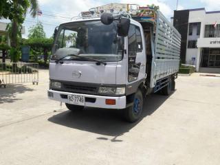 ขาย6ล้อ HINO FC4J 145 ปี47กระบะยาว5.5เมตร แชชซีสวยเครื่องเดิม เอกสารเล่มทะเบียนครบ