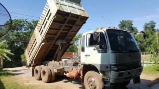 ขาย10ล้อดัมพ์2เพลา HINO3M 240 แชชซีเดิม เครื่องM10C สโลว์เดิม เอกสารทะเบียนครบ 