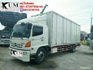 ขายค่ะ Hino mega500 ปี56 รถหกล้อตู้สิบบาน ราคา1,370,000 ซื้อรถที่KUM