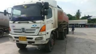 ขายพ่วง18ล้อ HINO MEGA CNGบรรทุกซีเมนผง ลูก2คาน ปี47 