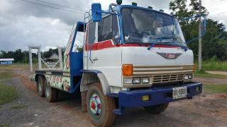 ขาย10ล้อ1เพลา HINO185ลากรถเกี่ยวข้าว HO7C หางไฮโดรลิกซ์ สภาพพร้อมใช้งาน