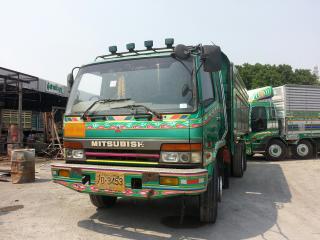 ขายFUSO 627M6 ,2เพลา ,ดั้ม, เครื่อง260แรง เทอร์โบอินเตอร์