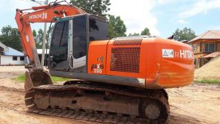 ขายรถขุดแบ็คโค hitashi ZX200-3 ไฟฟ้าครบ สภาพทำงานปกติ เครื่องเดิม 