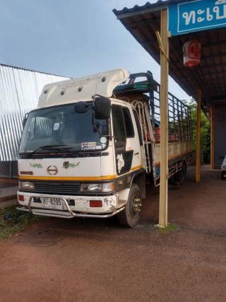 ขาย6ล้อ HINO FD195แรง ยาว6.50M ยาง8.25R16 กระบะเหล็ก เครื่องเดิมHO7Dทะเบียนครบ เพาเวอร์ ทิ๊ฟฟี่ 