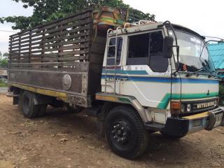 ขาย6ล้อ FUSO165 ยาง900R20 กระบะ5.50เมตร แชชซีสวยเครื่องเดิม 6D14 