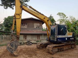 ขายรถขุดแบ็คโคPC120-5KOMATSU ไฟฟ้าครบ ช่วงล่างดี ตัวเดิน200เอกสารครบ 