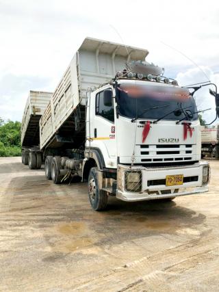 ISUZU 360 แรง แม่ลูกดั๊ม 3 คาน ปี53