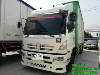 ขาย Hino mega FG 212 แรง ปี 46 หกล้อตู้สิบบาน