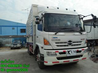  Hino 251 แรง ปี 57 กระบะคอกต่อใหม่